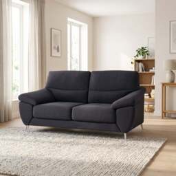 Bolero 3 Seater Sofa - 3 Seater Sofa Fabric - SFA-PEY-15 NAVY - thumbnail 2