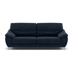 Bolero 3 Seater Sofa - 3 Seater Sofa Fabric - SFA-PEY-15 NAVY - thumbnail 1