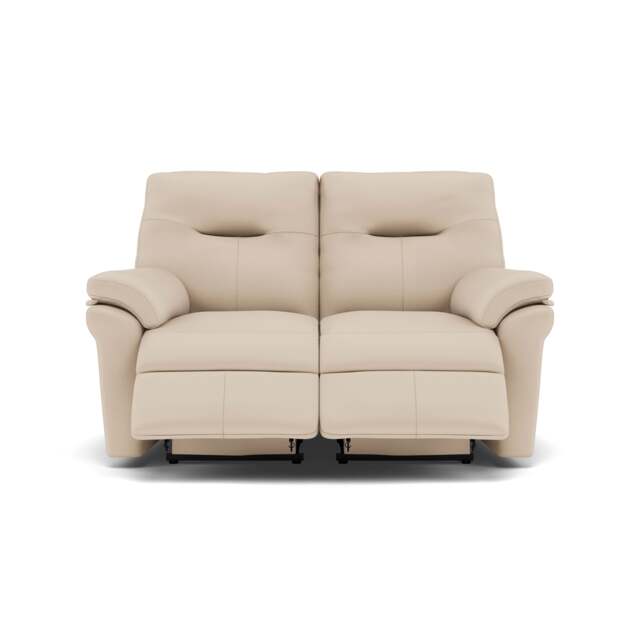 G Plan Seattle 2 Seater Recliner Sofa - 2 Seater Power Double Recliner with USB & Lumbar Grade L - Power Recliner with Lumbar Support & USB - L843 Cambridge Stone - image 1