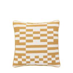 Lohko Woven Yellow Cushion - Lohko Woven Cushion Ochre 45CM - thumbnail 3