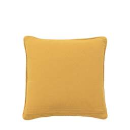 Lohko Woven Yellow Cushion - Lohko Woven Cushion Ochre 45CM - thumbnail 4
