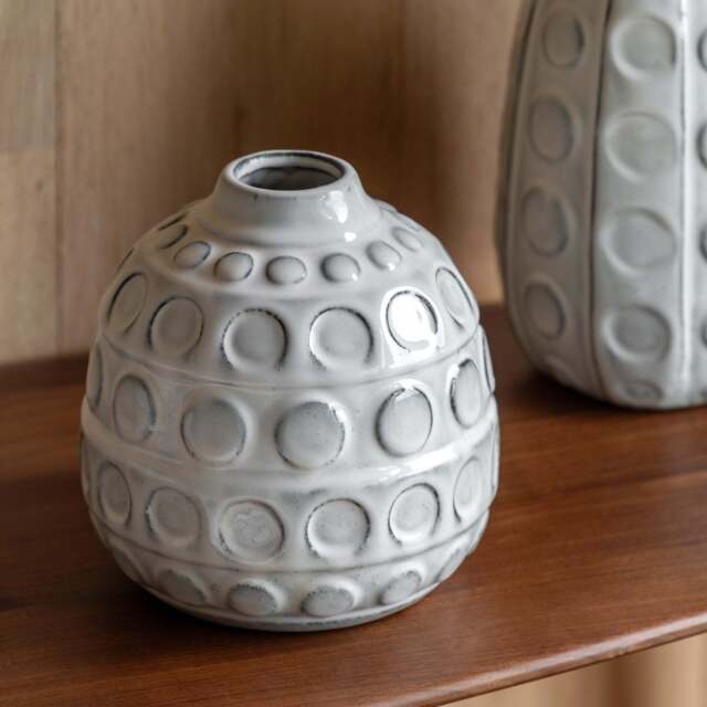 Kusama Dotted Ceramic Vase Small - Kusama Dotted Ceramic Vase Small - image 1