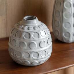 Kusama Dotted Ceramic Vase Small - Kusama Dotted Ceramic Vase Small