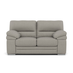 Gino 2 Seater Sofa - 2 Seater Sofa F8 - Hopsack Dove 70001 / Metal Feet