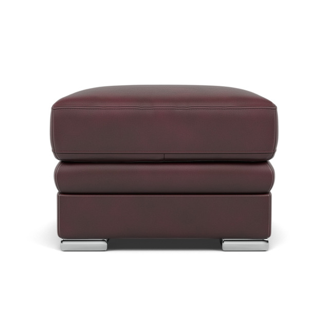 Gino Footstool - Footstool Cat 60 - Cat-60/15 Montana Ruby / Metal Feet - image 1