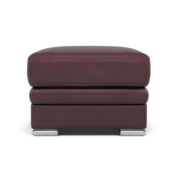 Gino Footstool - Footstool Cat 60 - Cat-60/15 Montana Ruby / Metal Feet - thumbnail 1