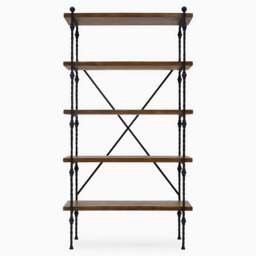 Coralia Bookcase - Bookcase Reclaimed Solid Wood