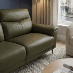 Revel Small 3 Seater Recliner Sofa - 2.5 Seater Sofa with 2 Power Recliners (Compact) Cat 20S - Power Recliner with USB - NWS-516E LIGHT GREY - thumbnail 4