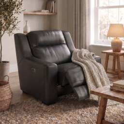 Dino Recliner Armchair - Power Recliner Chair BXS Only - BXS-023C BLACK - thumbnail 2