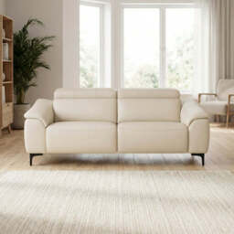 Nicoletti La Scala 2 Seater Sofa   - 2 Seater Sofa CB Torello - Torello PS Chocol -S 91 - thumbnail 2