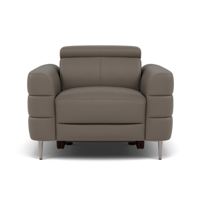 Hoy Armchair - Chair Static W/Manual Headrest Cat M - M5655 Melbourne Dark Grey - image 1