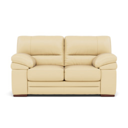 Gino 2 Seater Sofa - 2 Seater Sofa Cat 60 - Cat-60/04 Montana Vanilla Cream / Wooden Feet
