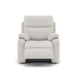 G Plan Kingsbury Recliner Armchair - Power Recliner Chair with USB Grade L - Power Recliner with USB - L840 Cambridge Chalk