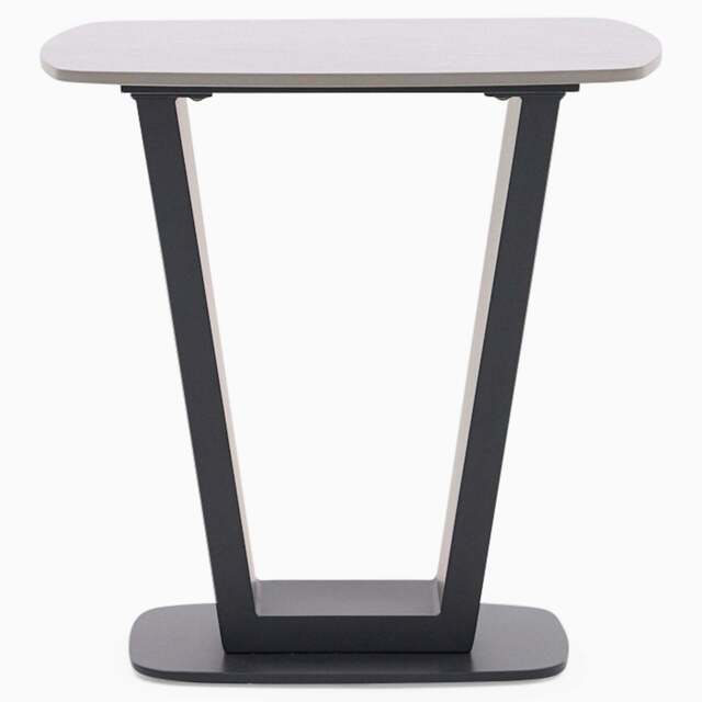 Alpha Side Table - Lamp Table Grey - image 1