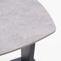 Alpha Side Table - Lamp Table Grey - thumbnail 4