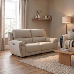 Echo 3 Seater Sofa - 2.5 Seater Sofa Fabric - FAB-MIL-303 NAVY - thumbnail 2