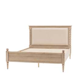 Artisan Natural Oak Bed - 6ft Bed Natural - Super King - thumbnail 3