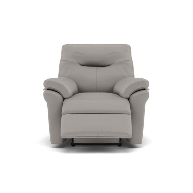 G Plan Seattle Recliner Armchair - Power Recliner Chair with USB & Lumbar Grade L - Power Recliner with Lumbar Support & USB - L842 Cambridge Grey - image 1