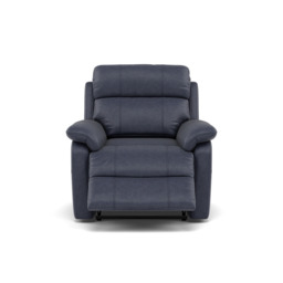 Fara Recliner Armchair - Power Recliner Armchair Fabric - Power Recliner with USB - BFA-BLJ-08  PACIFIC BLUE - thumbnail 1
