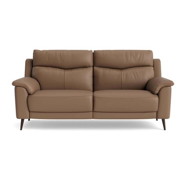 Revel Small 3 Seater Sofa - 2.5 Seater Sofa Compact Cat 20S - NWS-586E FAWN - image 1