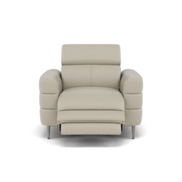 Hoy Recliner Armchair - Chair W/ Power Recliner W/ Power Headrest Cat NL/O - Power with Power Headrest & USB - NL5115 New York Light Grey