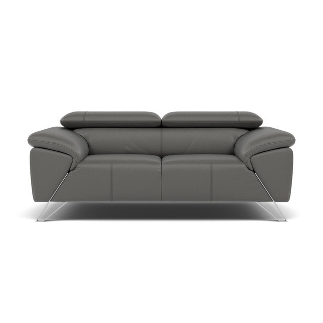 Nicoletti Puccini 2 Seater Sofa - 2 Seater Sofa CB - Torello Grigio (Grey) 329 - image 1