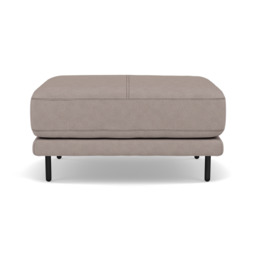Morris Footstool - Rectangular Footstool Fabric - FAB-NTS - 17 TERRACOTTA