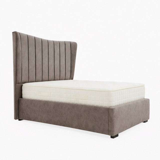 Highgrove Soho Ottoman Divan Bed - Ottoman Bedframe 90 x 190cm - Single - Designer Sapphire - image 1