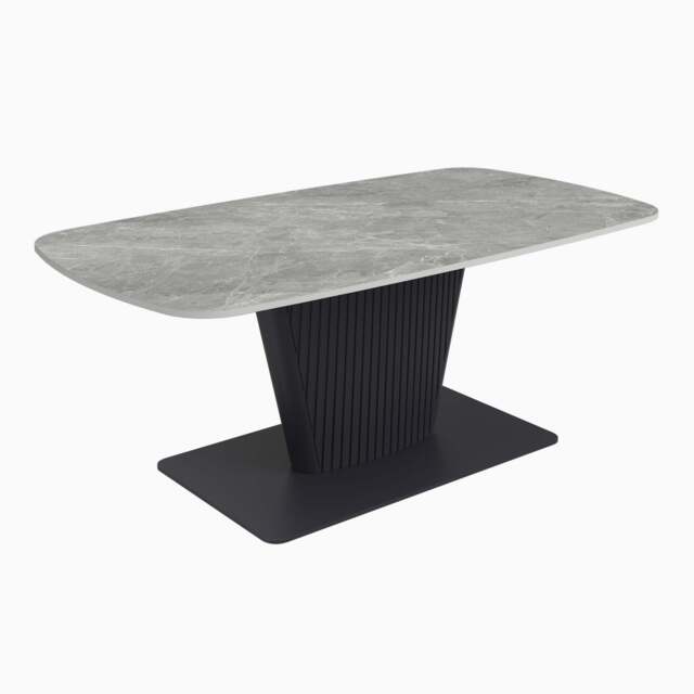 Celestia Coffee Table Light Grey - Coffee Table Light Grey Ceramic - image 1