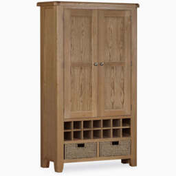 Willowmere Larder Cabinet - Larder Unit Oak - thumbnail 2