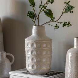 Capua Ceramic Graphic Vase - Capua Ceramic Graphic Vase - thumbnail 1