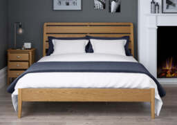 Bexley Bedframe - 5ft Bedframe Oak - King - thumbnail 2
