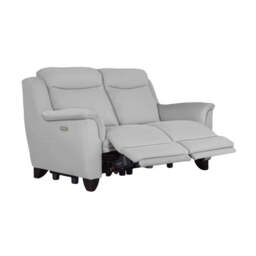 Parker Knoll Hudson 2 Seater Recliner Sofa - 2 Seater Power Double Recliner M Grade Leather - Power Recliner with USB - Madri Moss - thumbnail 2