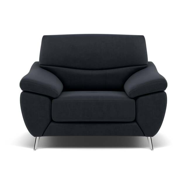 Bolero Armchair - Armchair Fabric - SFA-PEY-10 CHARCOAL - image 1