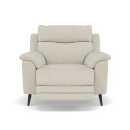 Revel Recliner Armchair - Power Recliner Chair Fabric - Power Recliner with USB - FAB-LKV - 02 BEIGE