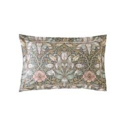 William Morris At Home Spring Thicket Mineral Oxford Pillowcase Pair - Spring Thicket Mineral Oxford Pillowcase Pair