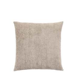Basketweave Chenille Cream Cushion 2 Pack - Basketweave Chenille Cushion Cream 2pk - thumbnail 4