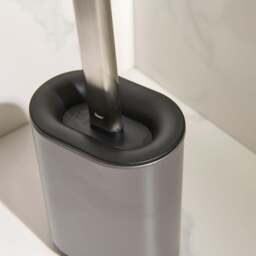 Santorini Platinium Toiliet Brush - SALE Santorini TPR Toilet Brush Platinum - thumbnail 4