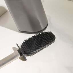 Santorini Platinium Toiliet Brush - SALE Santorini TPR Toilet Brush Platinum - thumbnail 3