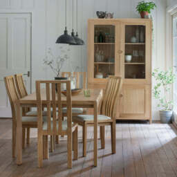 Ercol Bosco Small Extending Dining Table - Small Extending Dining Table Clear Matt - thumbnail 2