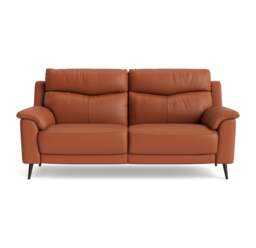 Revel Small 3 Seater Sofa - 2.5 Seater Sofa Compact Cat 20S - NWS-605D WARM BROWN - thumbnail 1