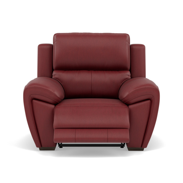 Echo Recliner Armchair - Power Recliner Chair Cat 25S - Power Recliner with USB - NCS-854C RUSTIC RED - image 1
