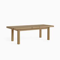 Navarre Small Extending Dining Table - Small Ext Dining Table Oak / Oak Veneer - thumbnail 3