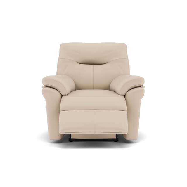 G Plan Seattle Recliner Armchair - Power Recliner Chair with USB & Lumbar Grade L - Power Recliner with Lumbar Support & USB - L843 Cambridge Stone - image 1
