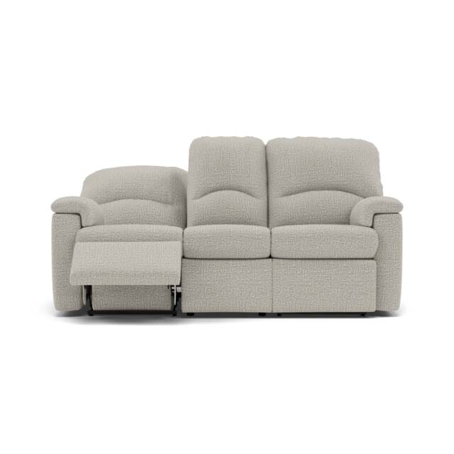 G Plan Chloe 3 Seater Recliner Sofa - 3 Seater Power Recliner Sofa (Right) Grade B - Right Hand Recliner - B102 Shore Oatmeal - image 1