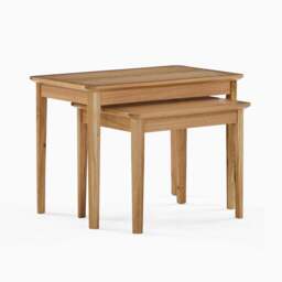 Bexley Nest of Tables - Nest of Tables Oak - thumbnail 1