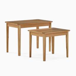 Bexley Nest of Tables - Nest of Tables Oak - thumbnail 2