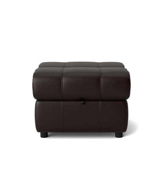 Galaxy Storage Footstool - Storage Foostool Cat 20S - BXS-037C WALNUT - image 1