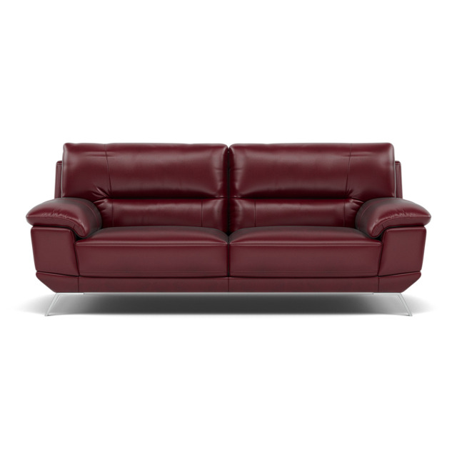 Zuco 3 Seater Sofa - 3 Seater Sofa Cat 20 - BV-035C DEEP RED - image 1