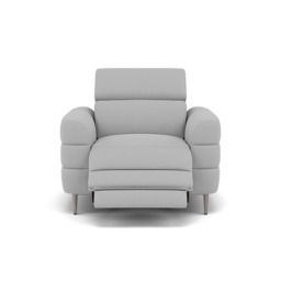 Hoy Recliner Armchair - Chair W/ Power Recliner W/ Power Headrest Fabric - Power with Power Headrest & USB - CU9102-5-UK Oxford Silver - thumbnail 1